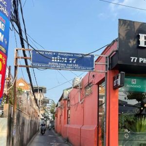 Bán đất nền hẻm 77 Phạm Ngũ Lão, Phường Thới Bình, Quận Ninh Kiều, Cần Thơ – DT 4,08 x 11,3 (45,9m²)