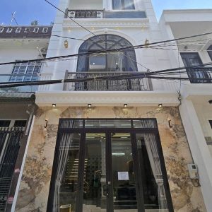 Bán Nhà 1 trệt 2 Lầu Xây Mới Hẻm 5-6-7 Hồ Búng Xáng Gần Đại Học Y Dược Diện Tích 5x8,5m