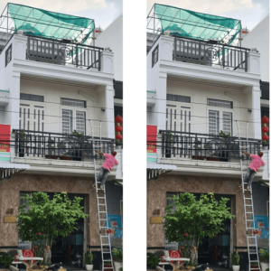 Bán Nhà 1 Trệt 2 Lầu Đường Số 6 DT4,5x20m KDC Thới Nhựt 2 View Công Viên Ven Sông