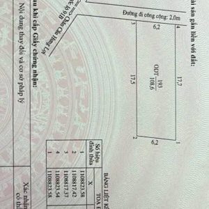 Bán Nền Tặng Dãy Trọ 5 Phòng Gần KDC 91B Diện Tích 6,2x17,7m