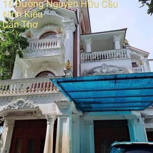 Bán Biệt Thự 4 Tầng Nguyễn Hữu Cầu, Cồn khương, Ninh Kiều, Cần Thơ Dt20x50m