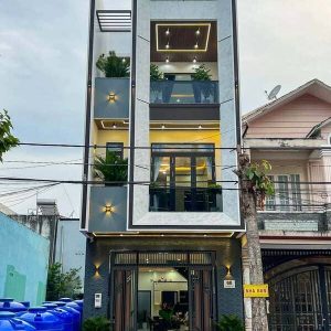 Bán Nhà 1 Trệt 2 Lầu KDC Hồng Loan Đường D4, DT 5x16m, 3PN, 4WC, Giá 6,2 Tỷ