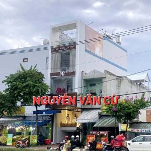 Bán Nhà Mặt Tiền Nguyễn Văn Cừ, Cái khế, Ninh Kiều, cần thơ DT 4.35x14.8m xây dựng hầm, 1 Trệt 3 Lầu