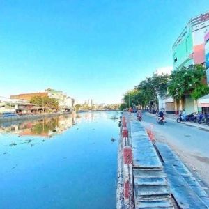 Bán Nhà Góc 2 Mặt Tiền Bờ Hồ Huỳnh Cương, Phường An Cư, Ninh Kiều, Cần Thơ DT7,6x26m