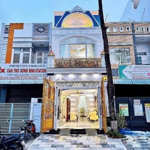 Bán Nhà Mặt Tiền Đường Tú Xương, KDC Hồng Phát , DT4,5x20m 1 trệt 1 lầu Full Nội Thất