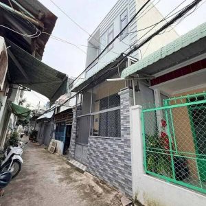 Bán nhà 1 trệt 1 lầu hẻm 97 Phạm Ngũ Lão, phường An Hòa, diện tích 4,1x17,3m